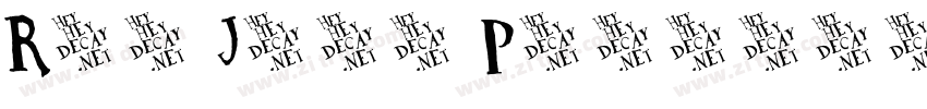 Rua Jose Perminio Da字体转换